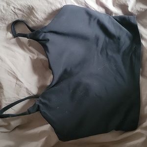 Black Yoga Top/bra - Iuga